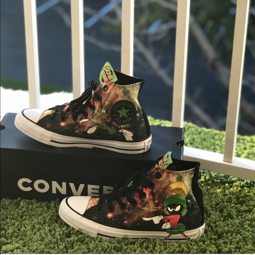 Converse Adult Vulk💥Marvin the Martian W AUTHENT - Picture 2 of 6